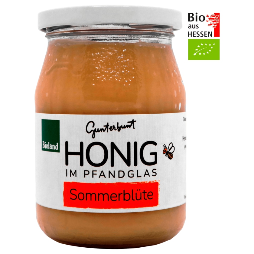 Gunterbunt Bio Honig Sommerblüte 350g
